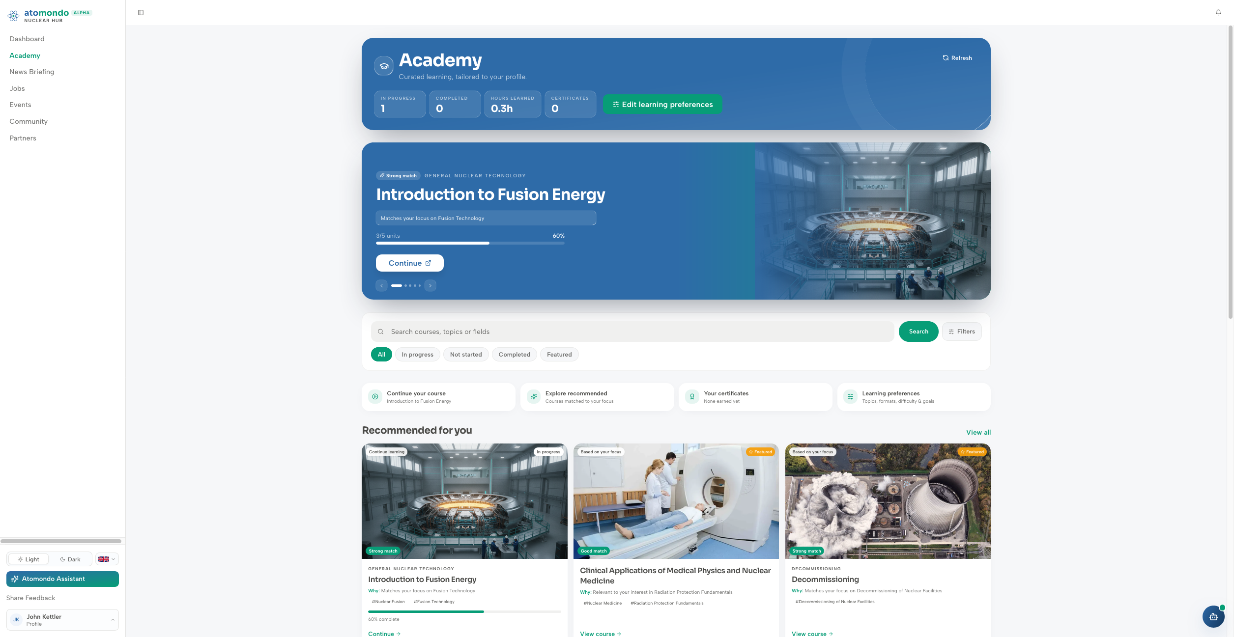 Atomondo Academy